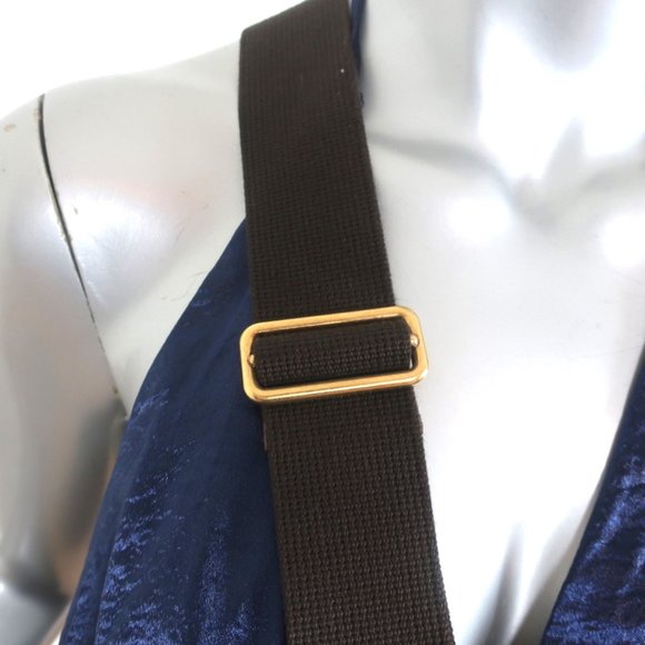 YVES SAINT LAURENT MUSE TWO MESSENGER BAG BROWN LEATHER MEDIUM SHOULDER BAG - Picture 2 of 12